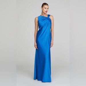 Halston Heritage Vibrant Blue Maxi Dress